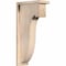 Ekena Millwork Del Monte Smooth Corbel w/Backplate, Douglas Fir, 5 1/2"W x 12"D x 24"H COR06X12X24DEL01SDF - alternate 1